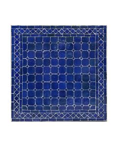 Fyrkantiga mosaikbord blå 