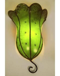 Marockanska grönt Lampa