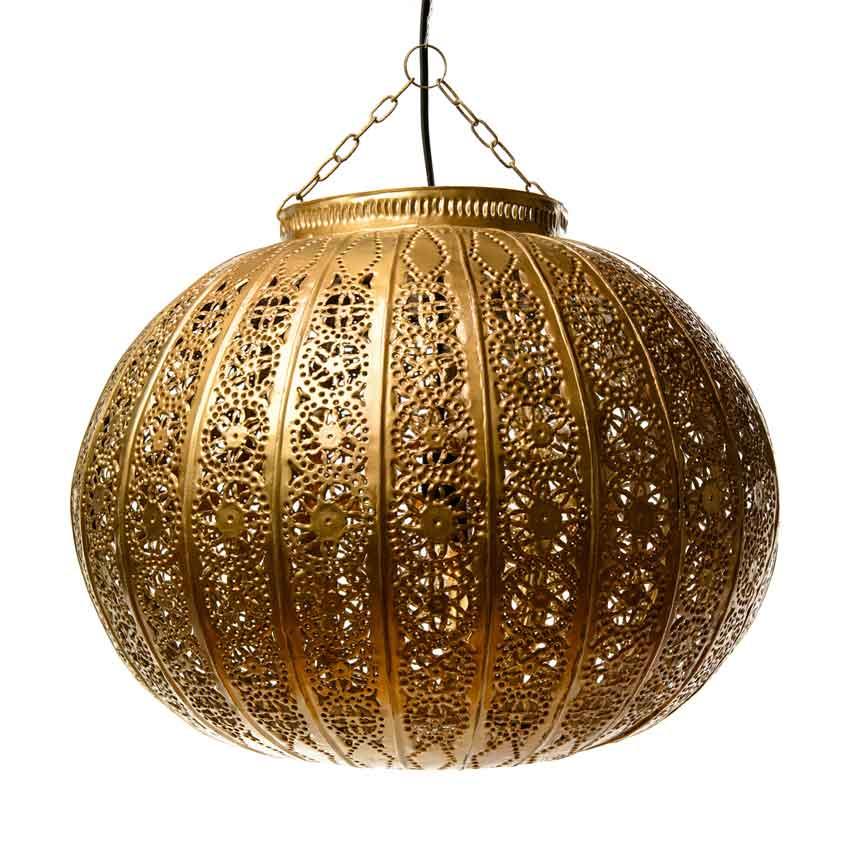 Marockansk lampa zink