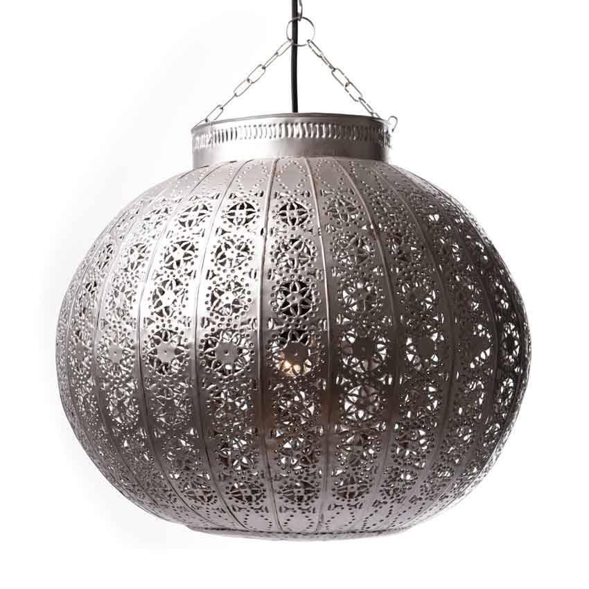 Marockansk lampa zink