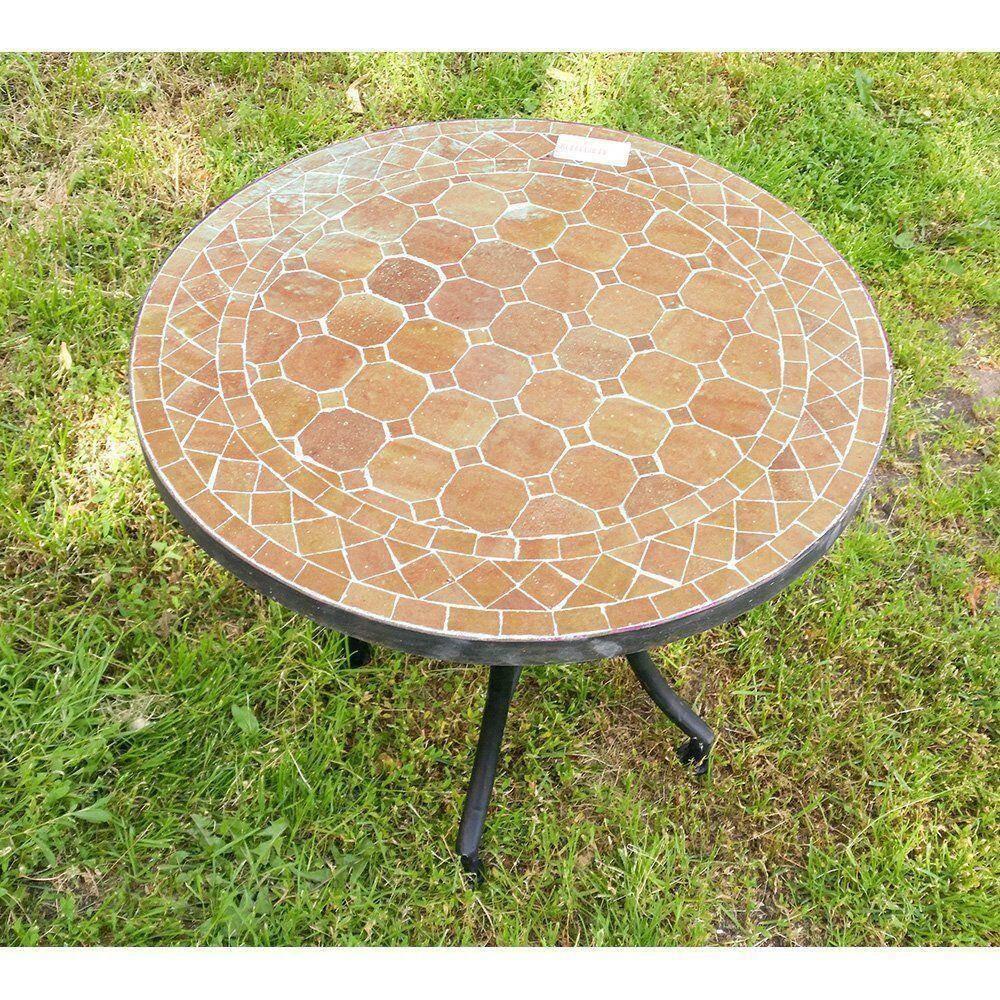 mosaikbord  Beige-Ø: 50 cm 