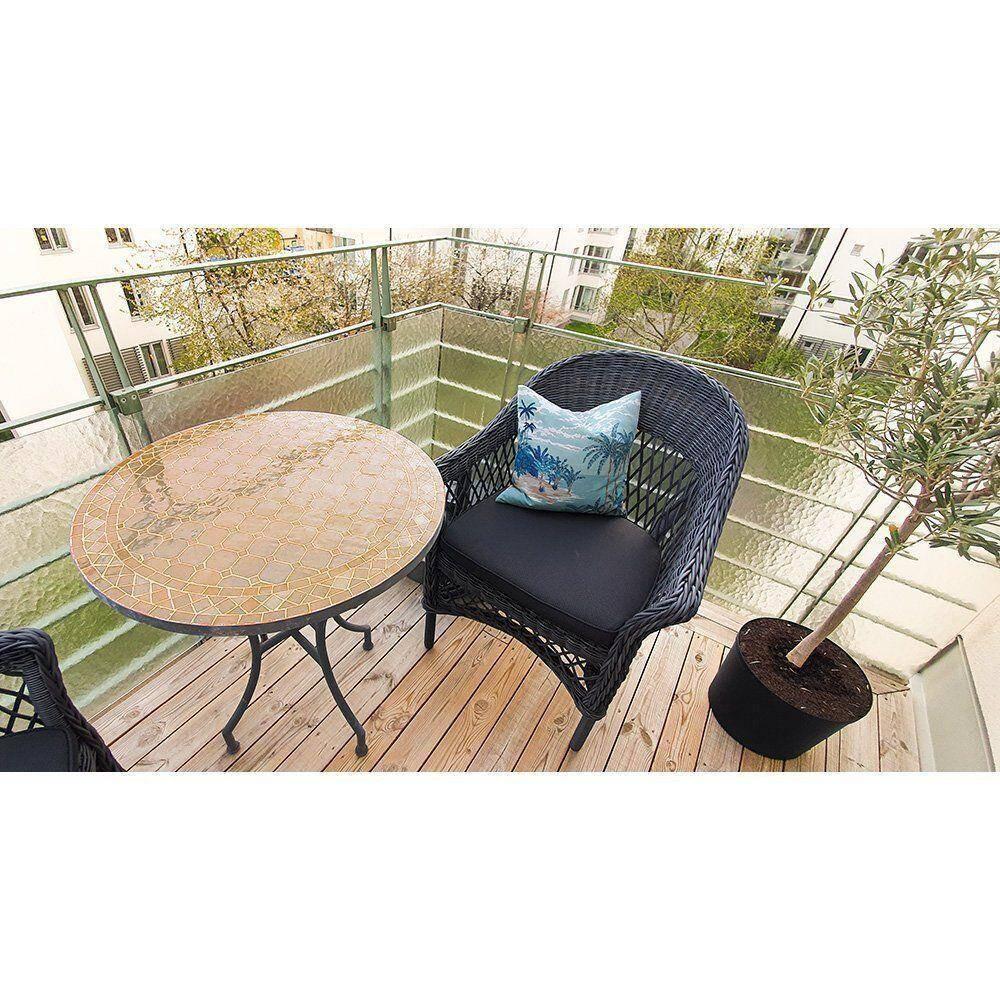 Mosaikbord Beige-Ø: 70 cm 