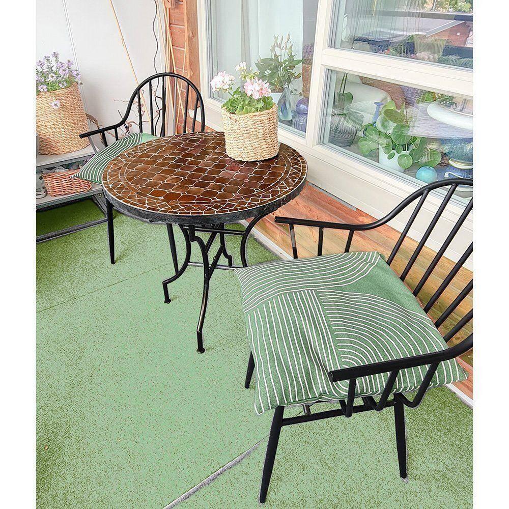 Mosaikbord Defra  Brun-Ø: 70 cm 