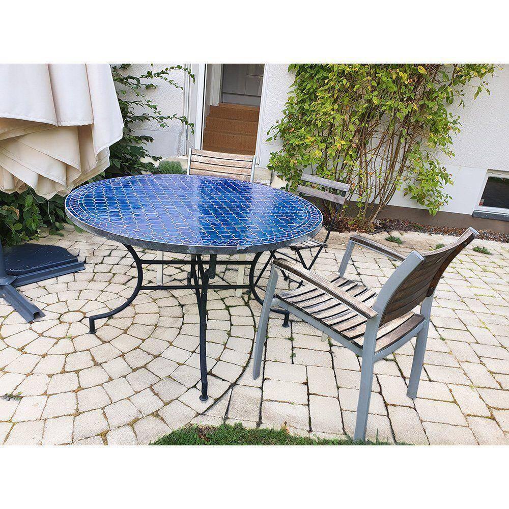  Mosaikbord Mörkblå-Ø: 130