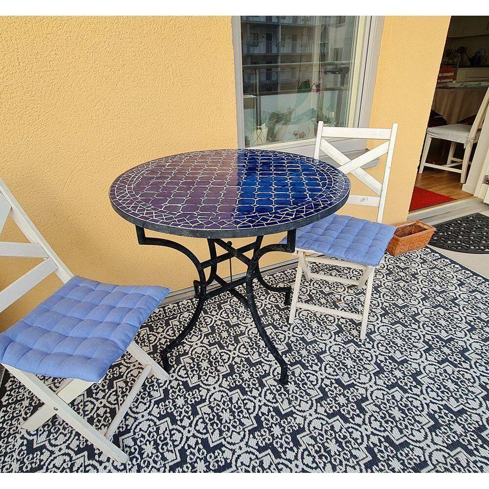  Mosaikbord Mörkblå-Ø: 70