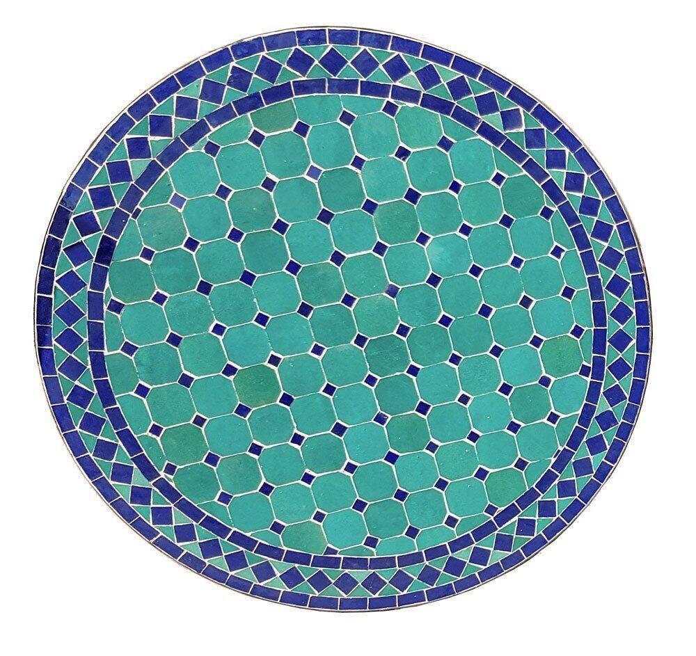 Mosaikbord turkos Grön och Blå