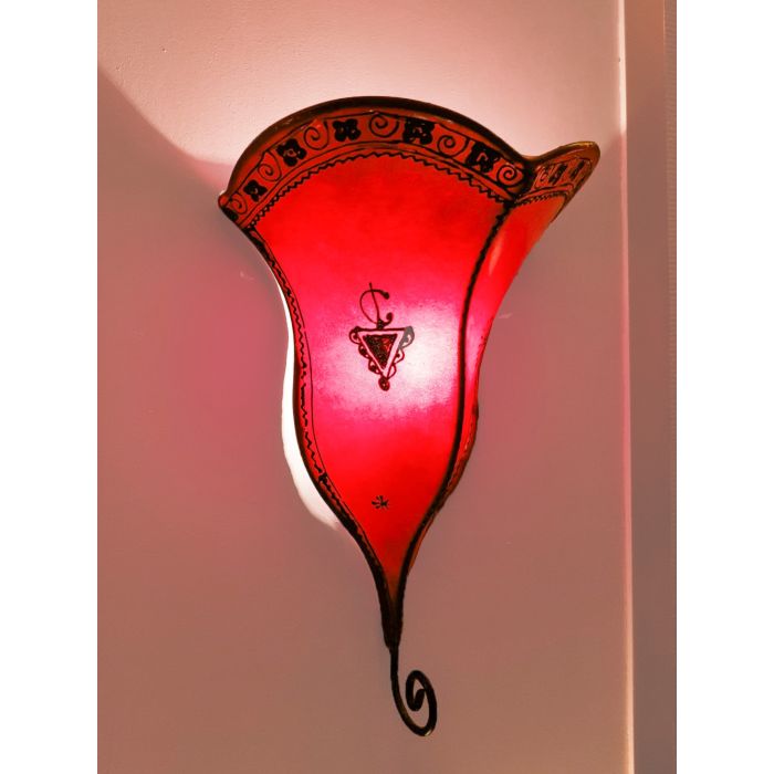 Marockanska Röd  Lampa