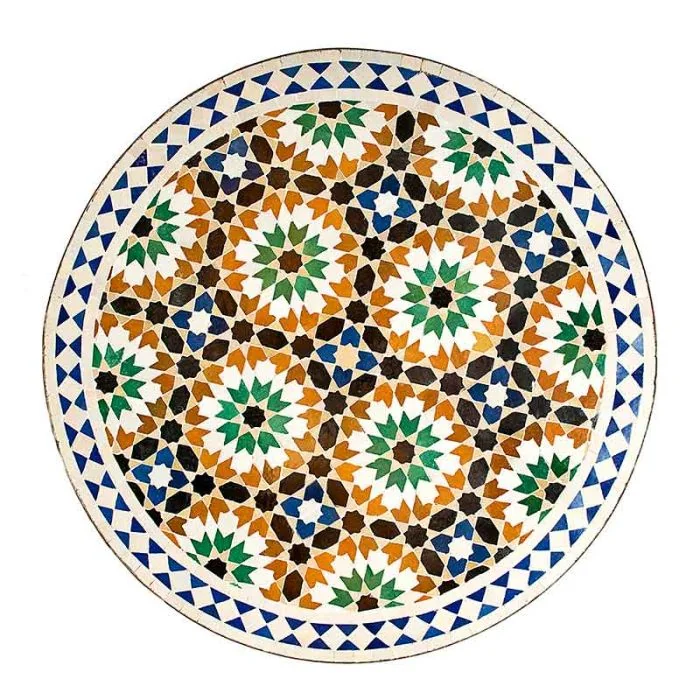 Mosaikbord Meknasia Ø: 90 cm 