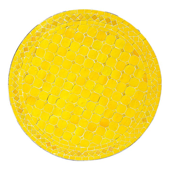 Mosaikbord gul