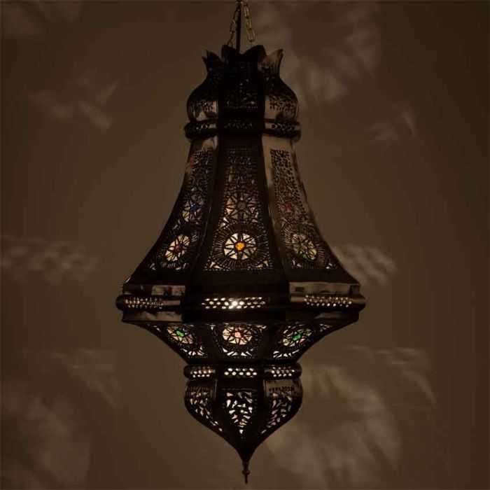 Marockanska lampa tria rost