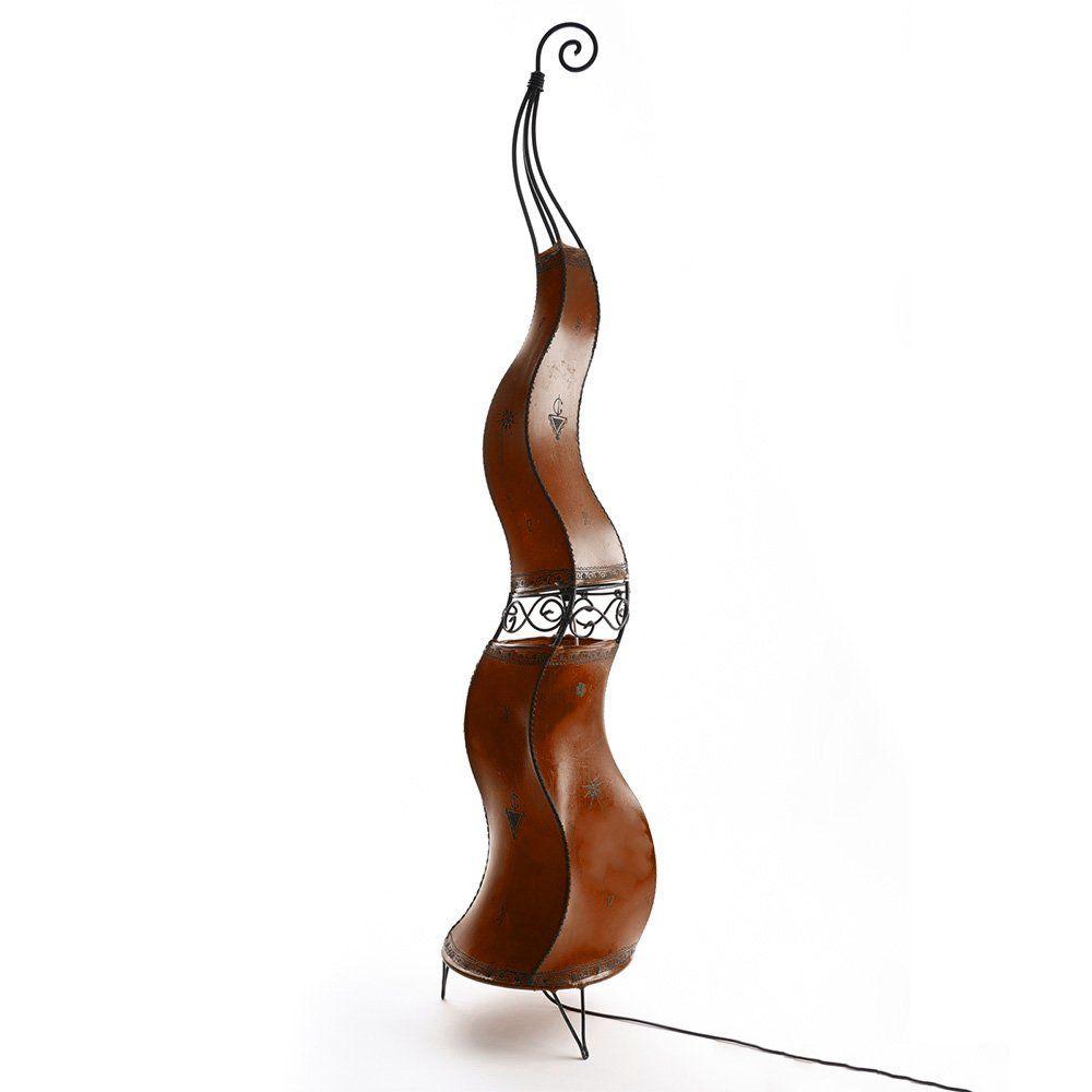 Golvlampa Faron Brun