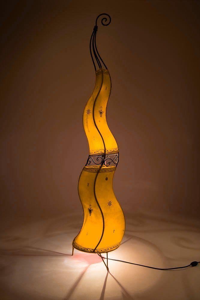 Gul Golvlampa