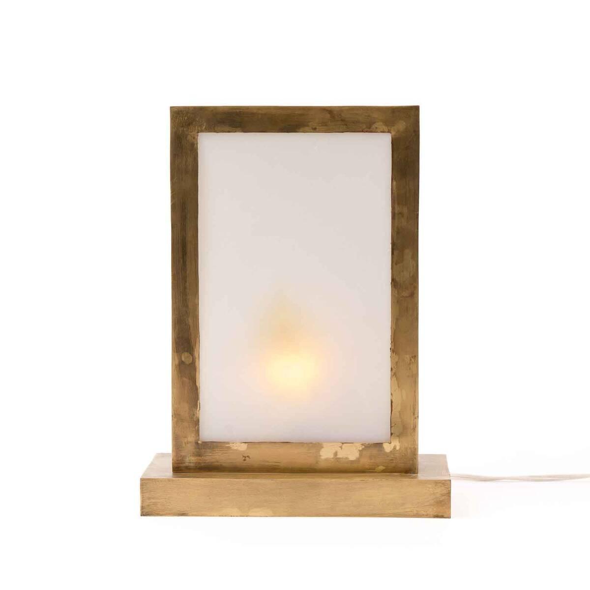 mässings bordslampa 