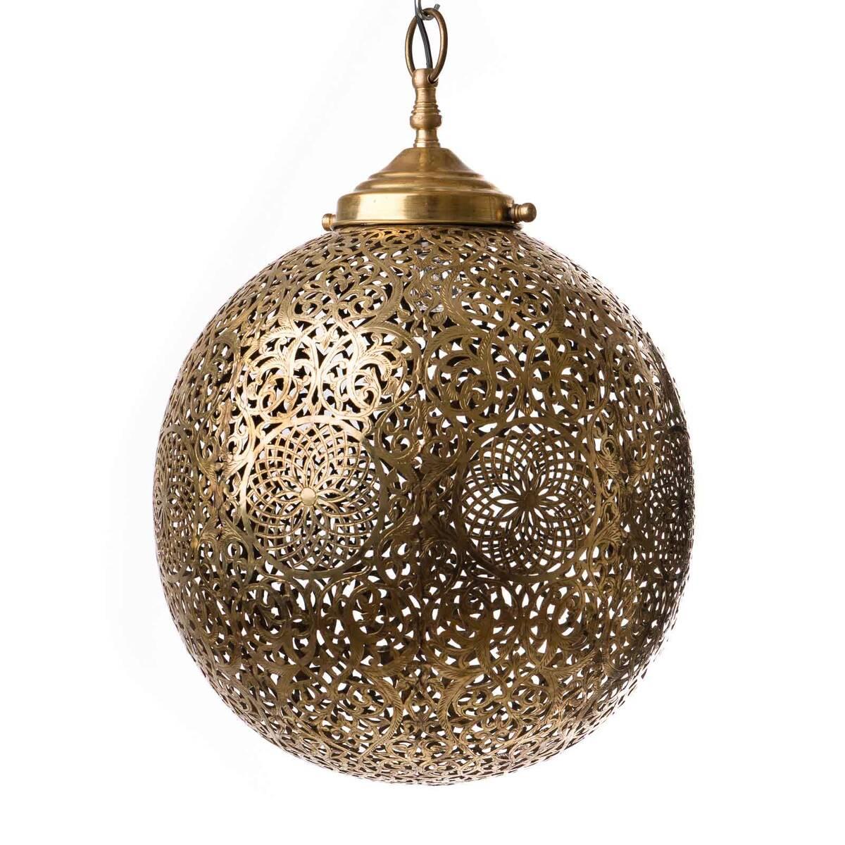 Marockansk Mässing lampa