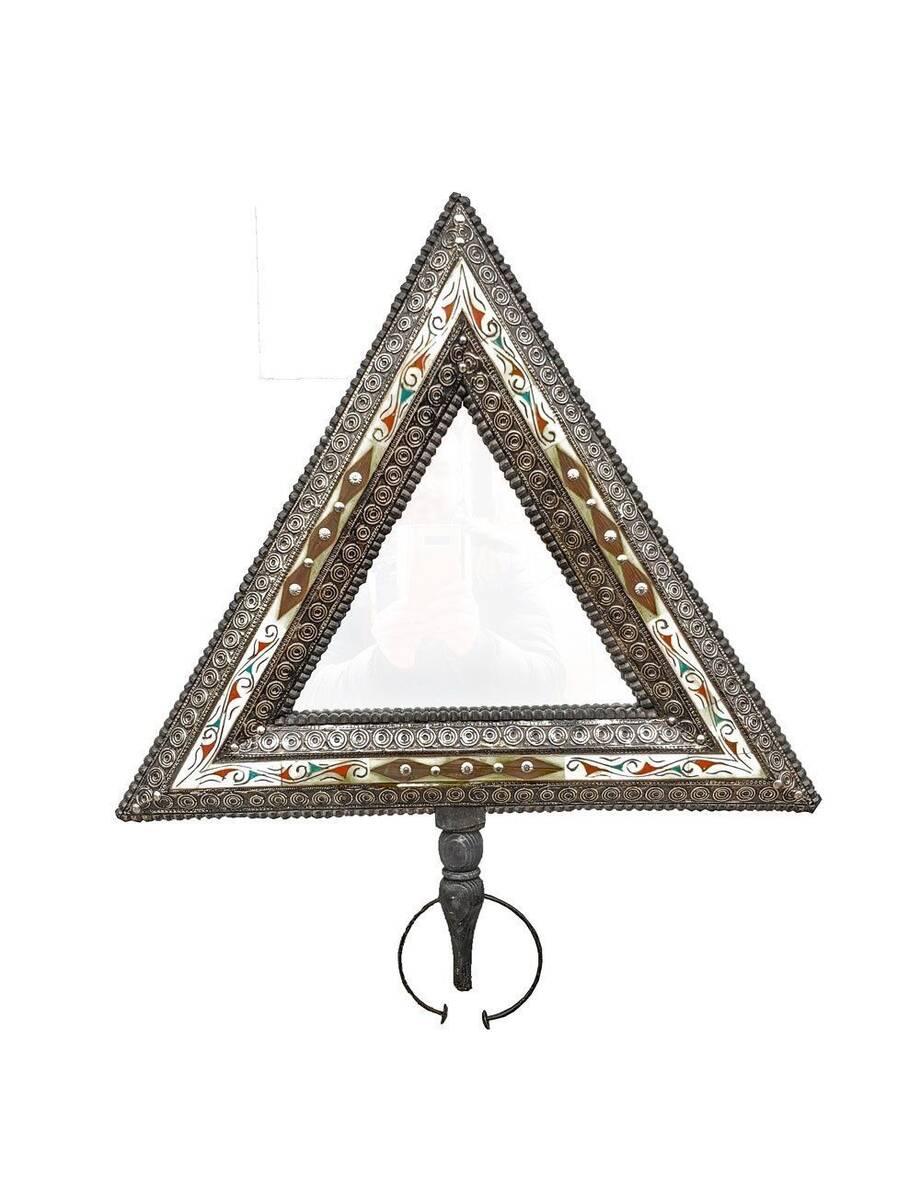 Triangulator Silver Spegel