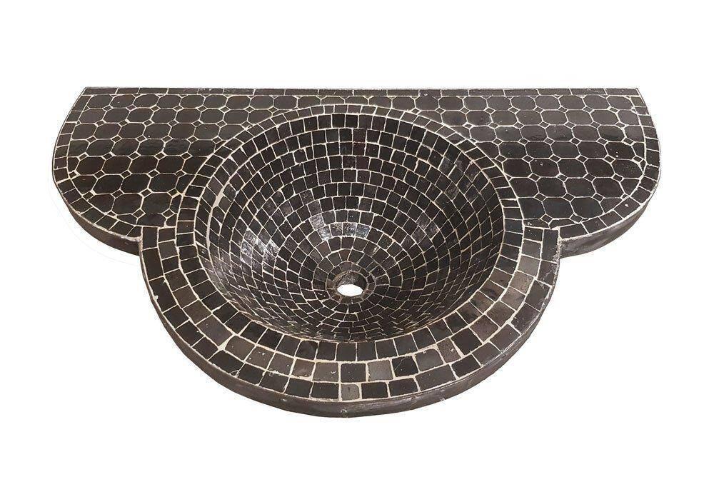 Marockanska handfat mosaik