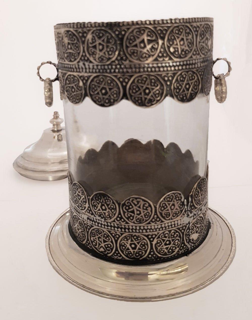 Marockansk Glas Ljusstake 