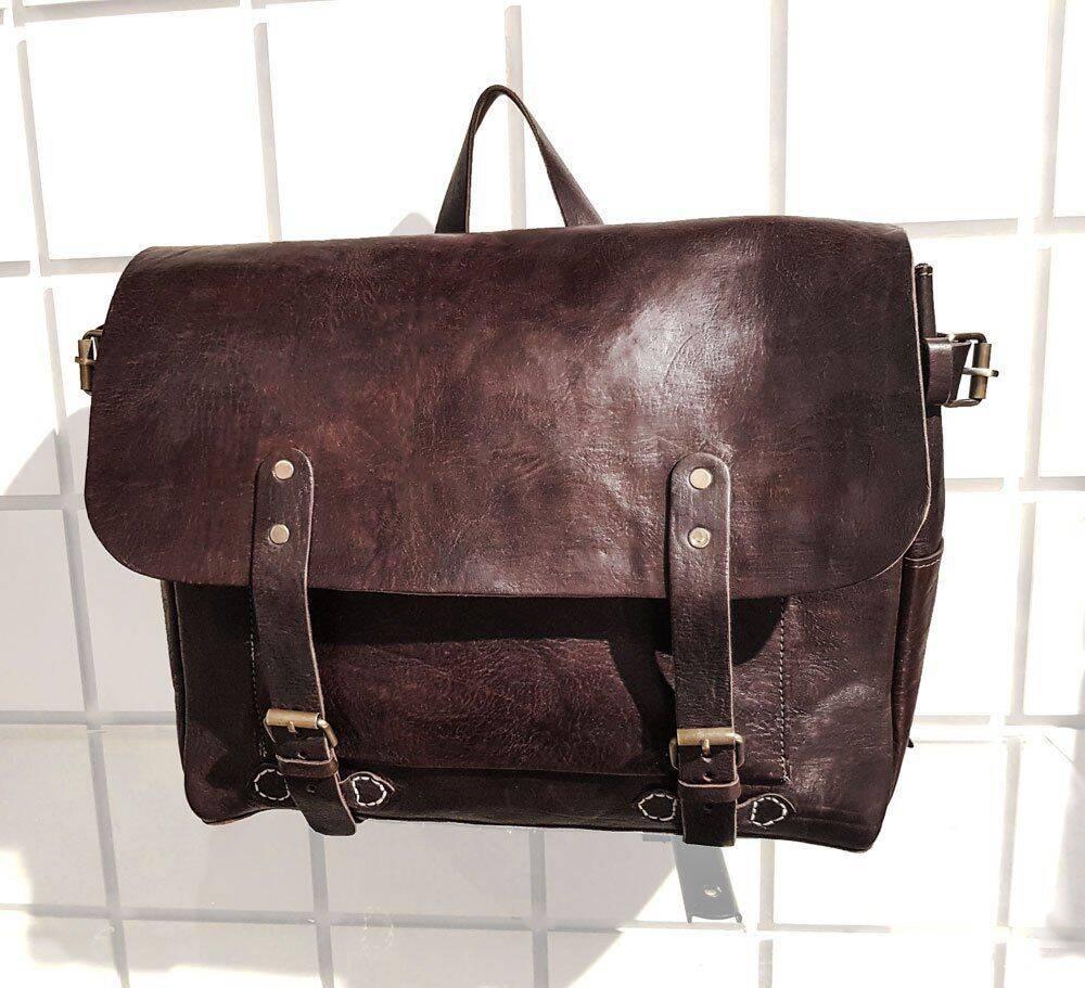 Ny Läder Axelväska