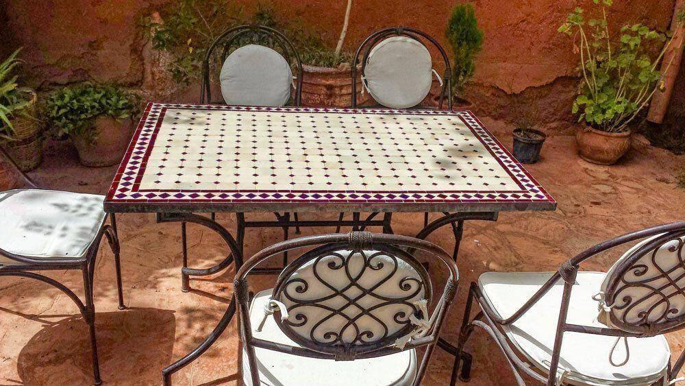 Vacker Fyrkantiga Mosaikbord