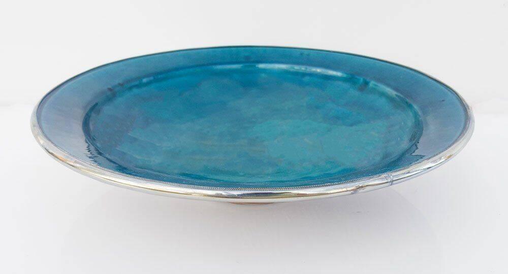 Silver Kantplatta Turkos 