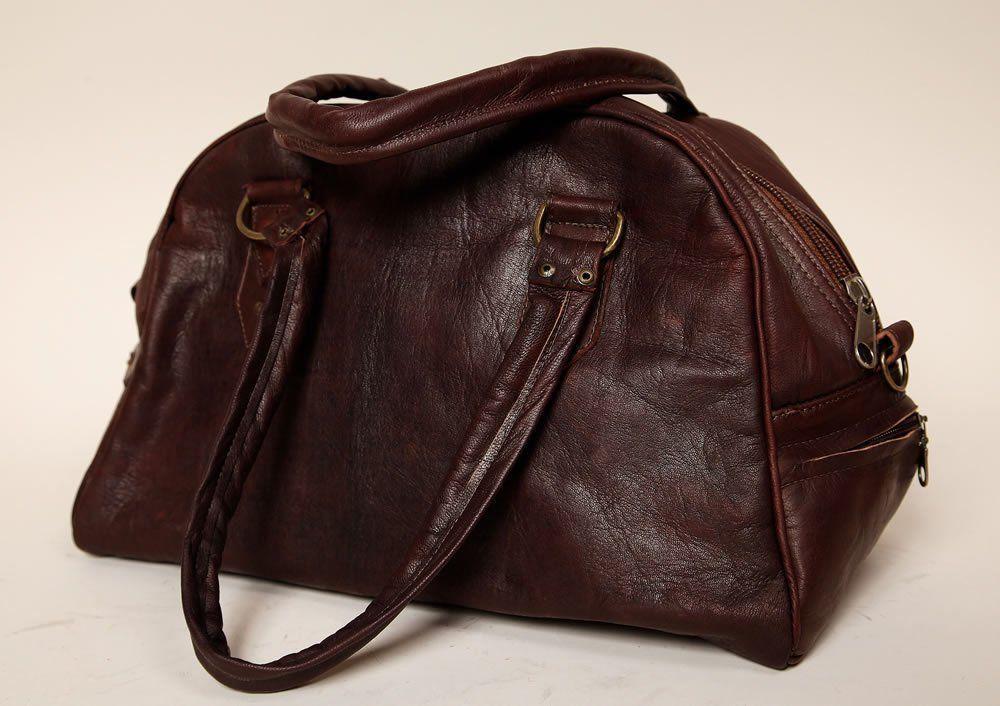 Mörkbruna Läderväskor 