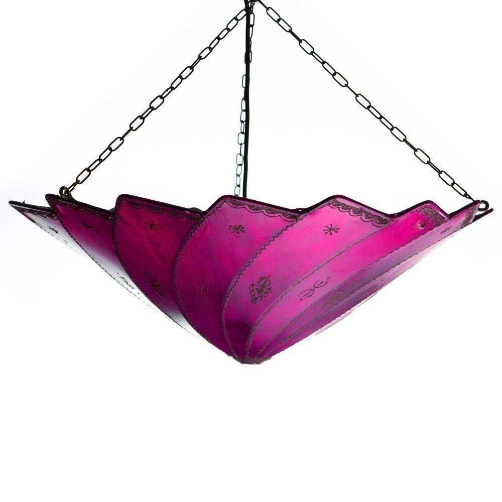plafond lampa rosa