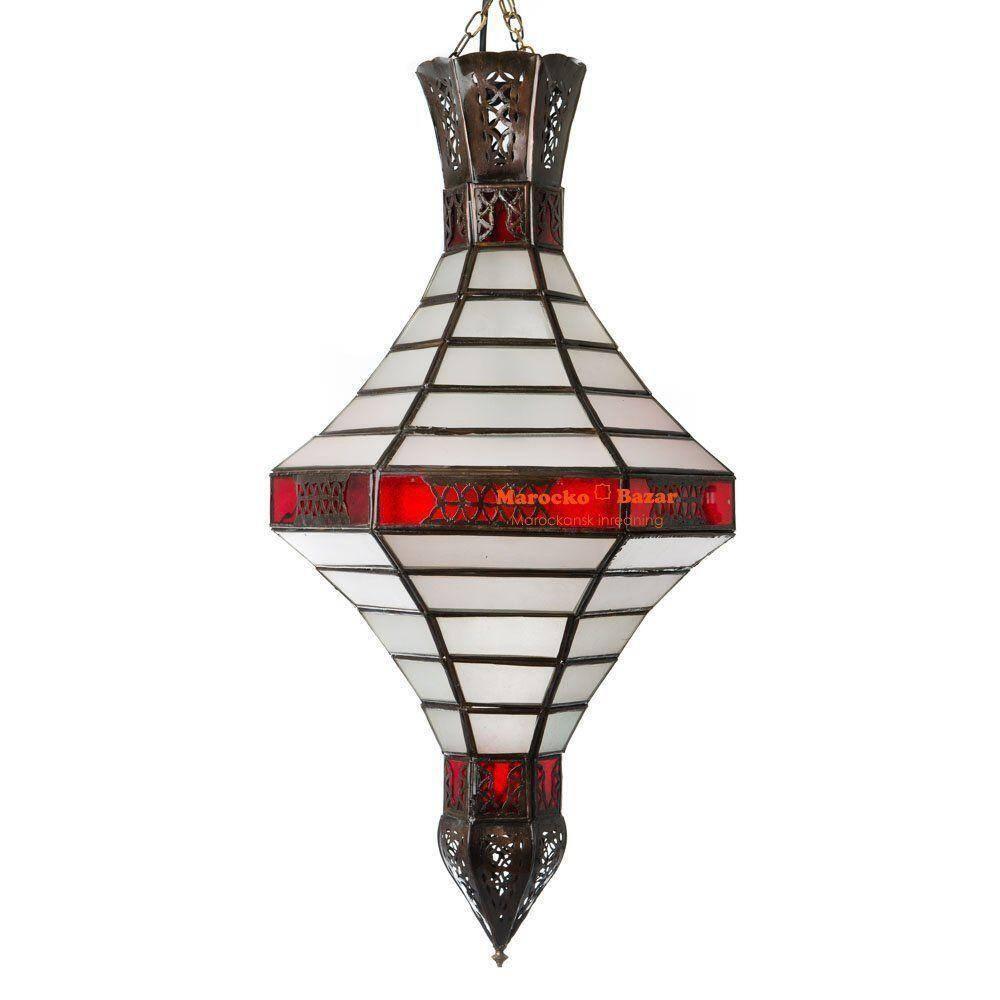 Marockansk lampa Trombia röd.jpg